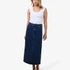 Forcast Bondi Denim Column Skirt* Midi & Maxi Skirts|Work Skirts