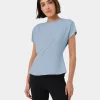Forcast Bonnie Gathered Peplum Top* T-Shirts & Tops|Work Tops