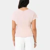 Forcast Bonnie Gathered Peplum Top* T-Shirts & Tops|Work Tops