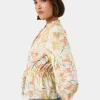 Forcast Brielle Floral Blouse* T-Shirts & Tops|Long Sleeve Tops