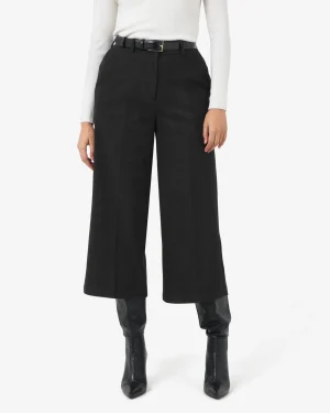 Forcast Brighton Wide Leg Culottes* Cropped Pants|High-Waisted Pants