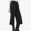 Forcast Brighton Wide Leg Culottes* Cropped Pants|High-Waisted Pants