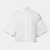 Forcast Cali Puff Sleeve Crop Shirt* T-Shirts & Tops|Shirts & Blouses