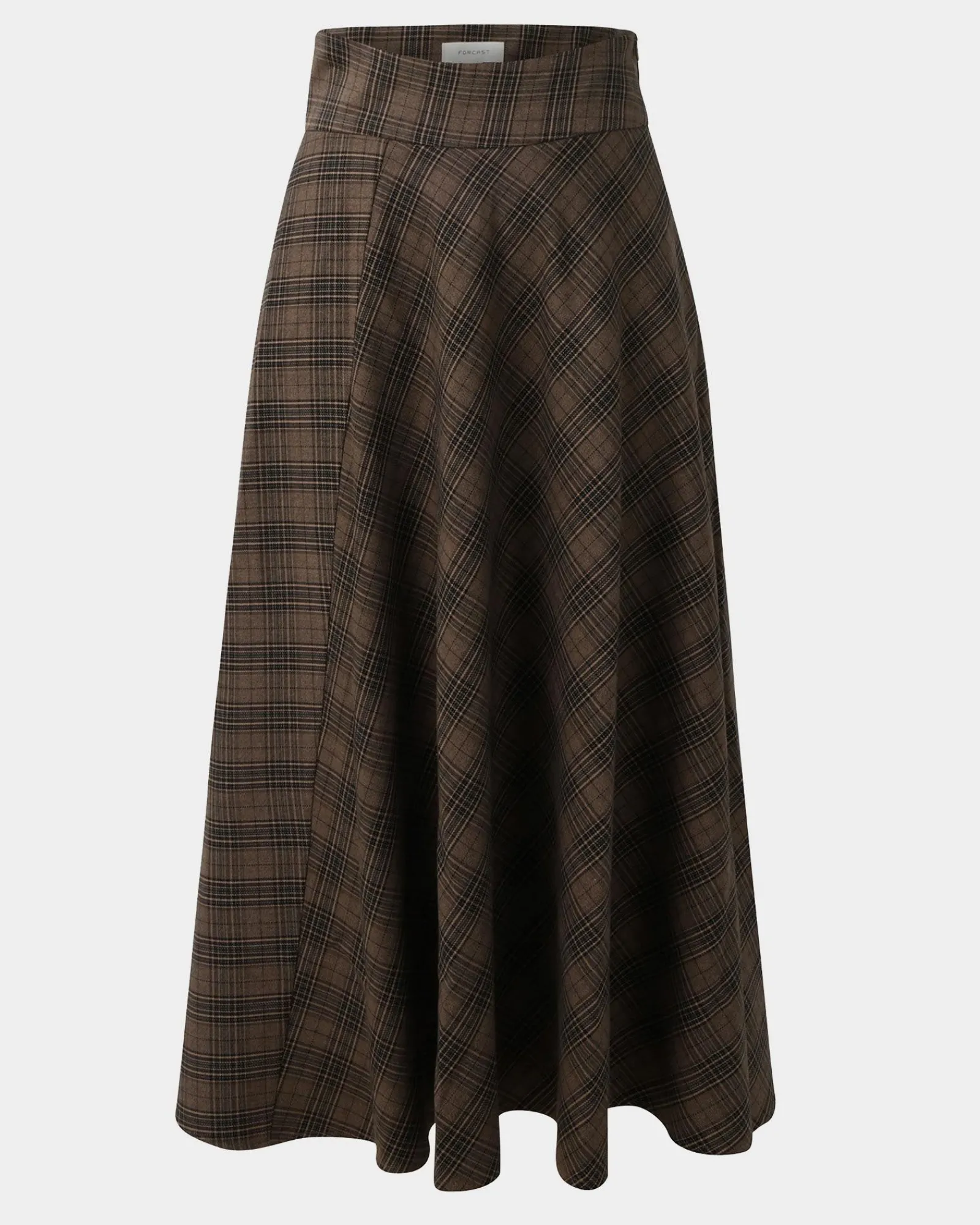 Forcast Candice Bias Check Skirt* Midi & Maxi Skirts|Work Skirts