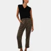 Forcast Candice Straight Leg Pants* Cropped Pants|High-Waisted Pants