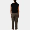 Forcast Candice Straight Leg Pants* Cropped Pants|High-Waisted Pants