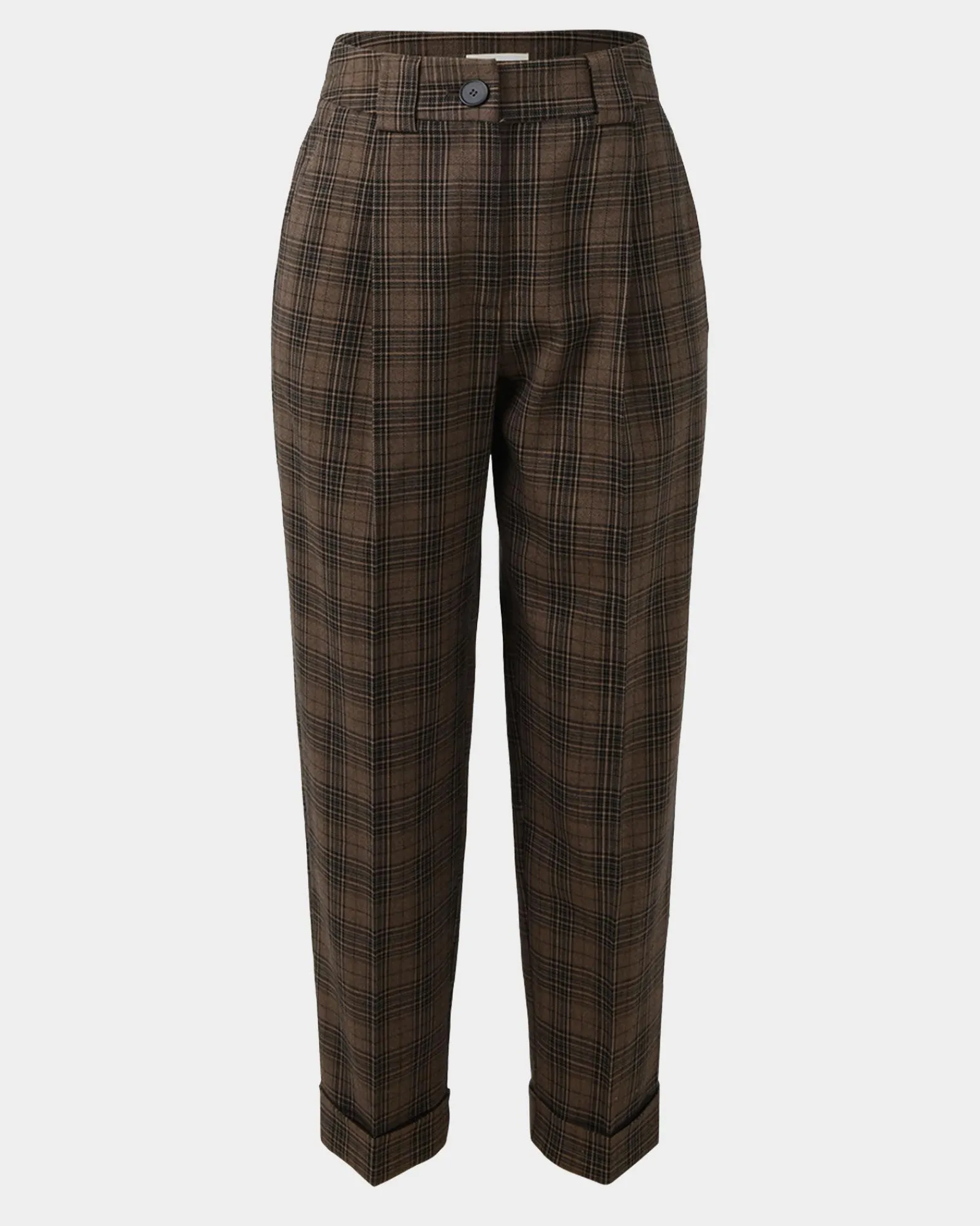 Forcast Candice Straight Leg Pants* Cropped Pants|High-Waisted Pants