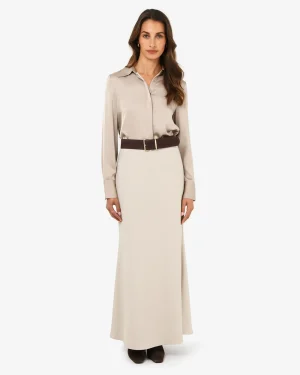 Forcast Caris Flared Maxi Skirt* Midi & Maxi Skirts|Work Skirts