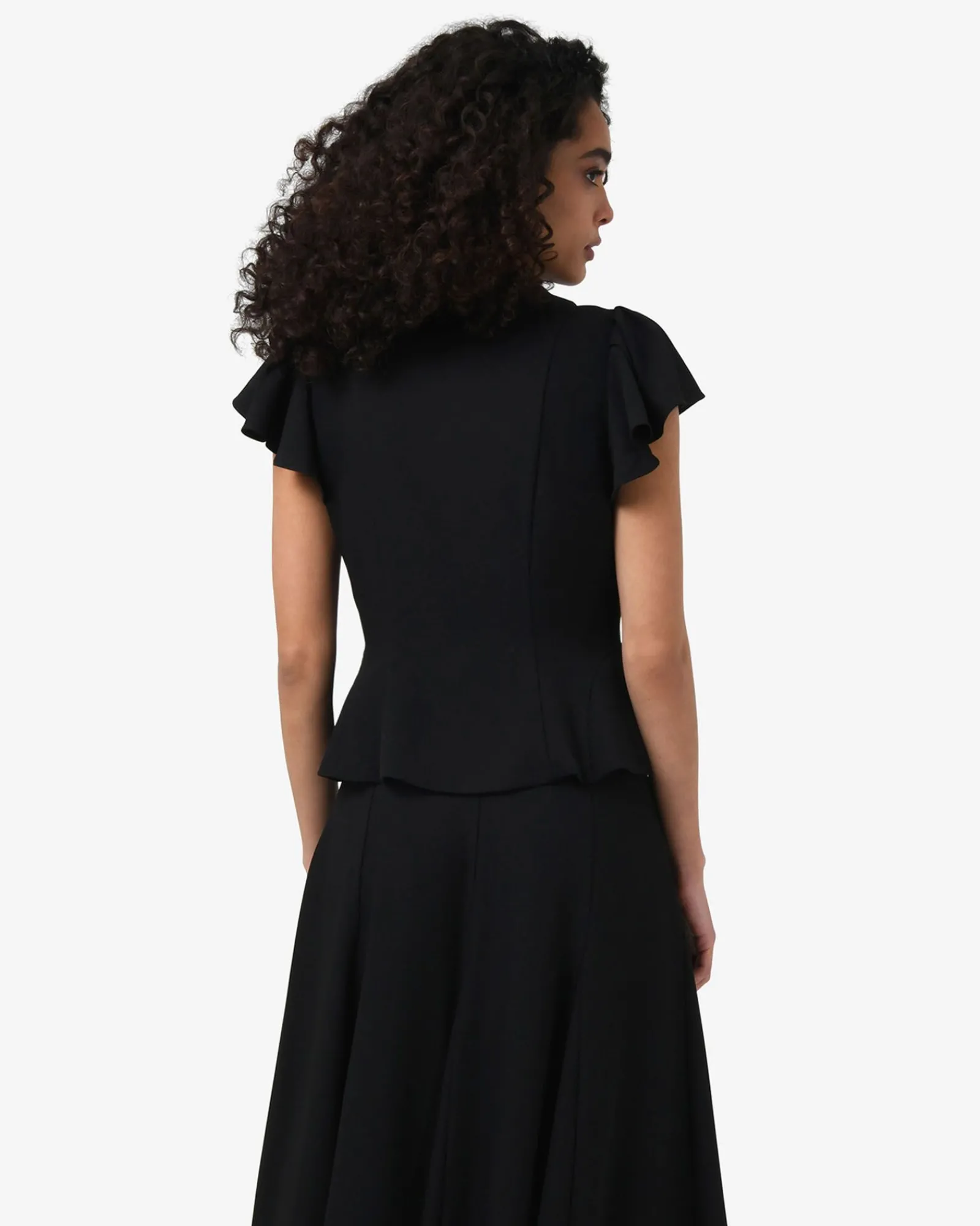 Forcast Carissa Gathered Sleeve Top* T-Shirts & Tops|Work Tops