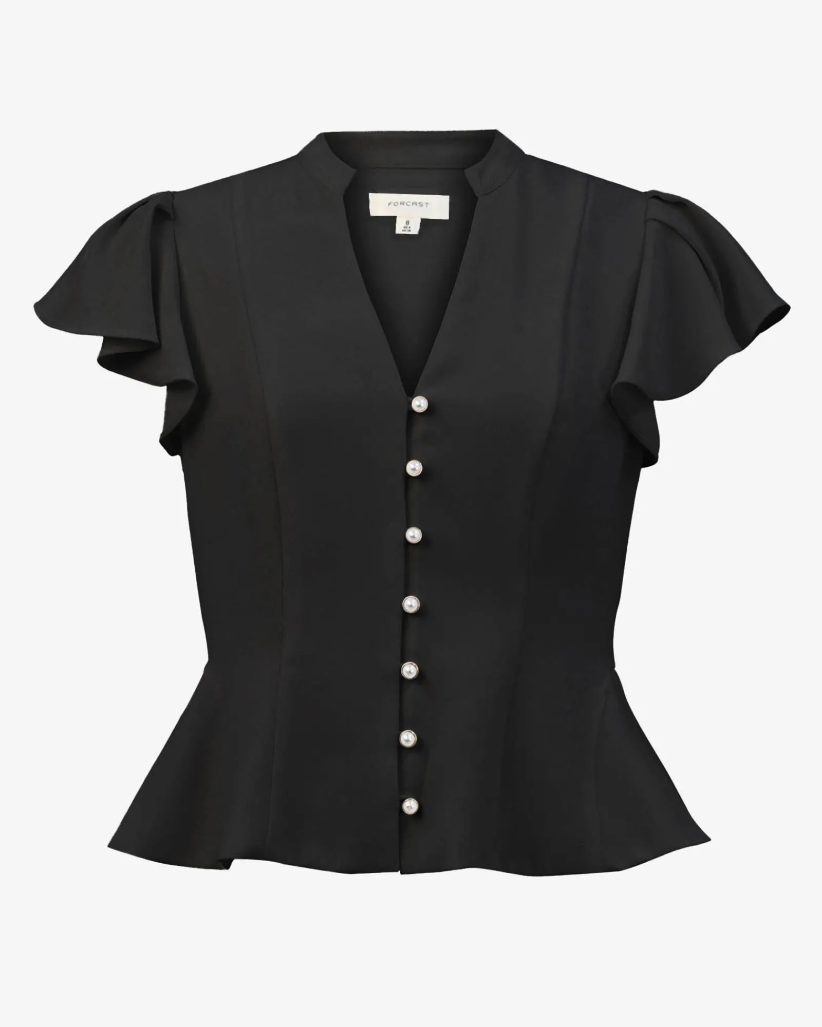 Forcast Carissa Gathered Sleeve Top* T-Shirts & Tops|Work Tops