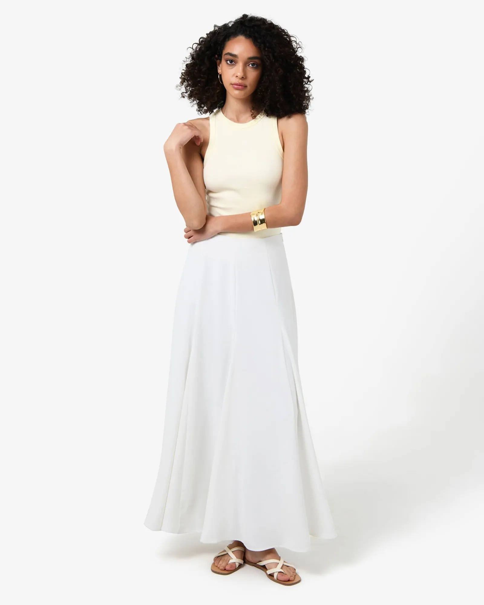 Forcast Carissa Godet Skirt* Midi & Maxi Skirts|Work Skirts