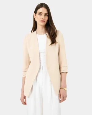 Forcast Carter 2 Collarless Blazer* Jackets & Blazers|Matching Sets