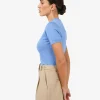 Forcast Catherine Short Sleeve Knit* T-Shirts & Tops|Work Tops