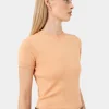 Forcast Catherine Short Sleeve Knit* T-Shirts & Tops|Work Tops