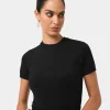 Forcast Catherine Short Sleeve Knit* T-Shirts & Tops|Work Tops