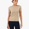 Forcast Catherine Short Sleeve Knit* T-Shirts & Tops|Work Tops