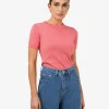 Forcast Catherine Short Sleeve Knit* T-Shirts & Tops|Work Tops