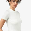 Forcast Catherine Short Sleeve Knit* T-Shirts & Tops|Work Tops