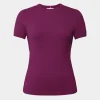 Forcast Catherine Short Sleeve Knit* T-Shirts & Tops|Work Tops