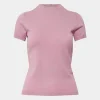 Forcast Catherine Short Sleeve Knit* T-Shirts & Tops|Work Tops