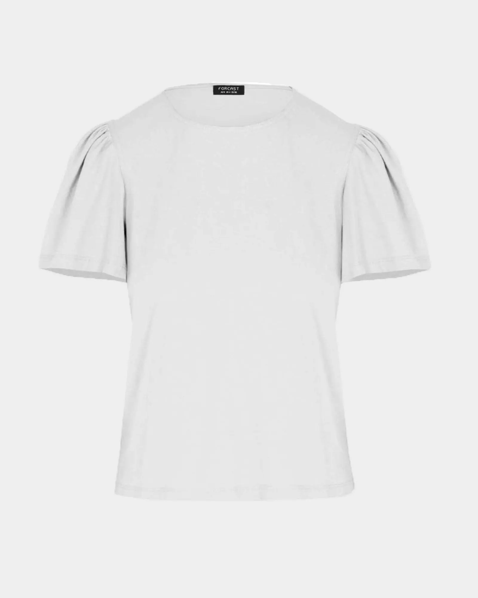 Forcast Cayla Gathered Sleeve Tee* T-Shirts & Tops|Work Tops