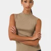Forcast Charm Mock Neck Knit* T-Shirts & Tops|Work Tops