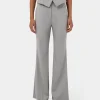 Forcast Chloe Bootleg Pants* High-Waisted Pants|Work Pants