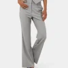 Forcast Chloe Bootleg Pants* High-Waisted Pants|Work Pants
