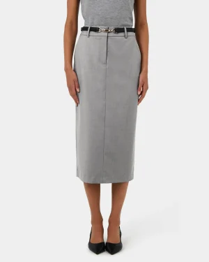Forcast Chloe Panel Skirt* Midi & Maxi Skirts|Work Skirts