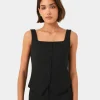 Forcast Chloe Square Neck Vest* T-Shirts & Tops|Work Tops