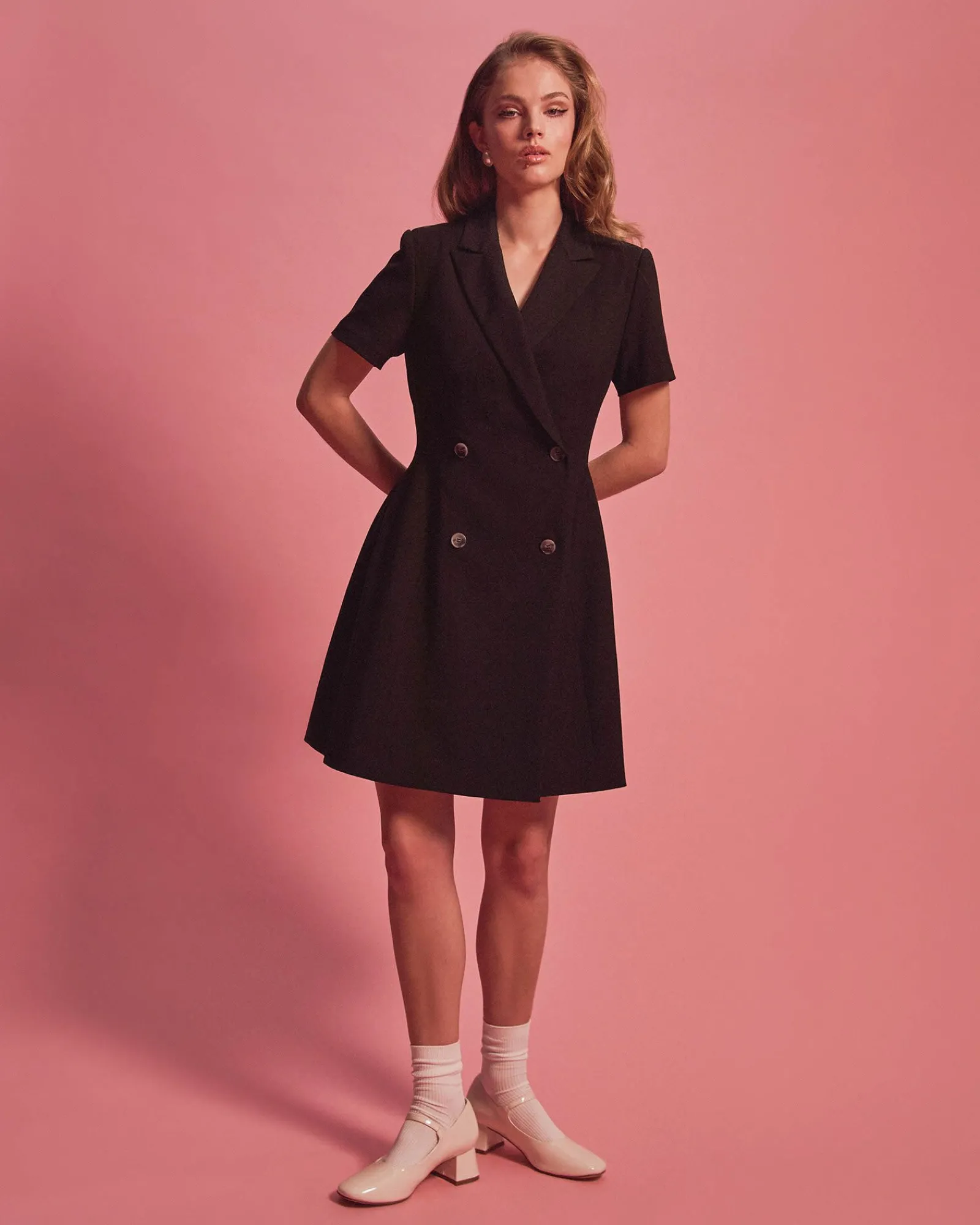 Forcast Chloe Suit Dress* Mini Dresses|Mini Dresses