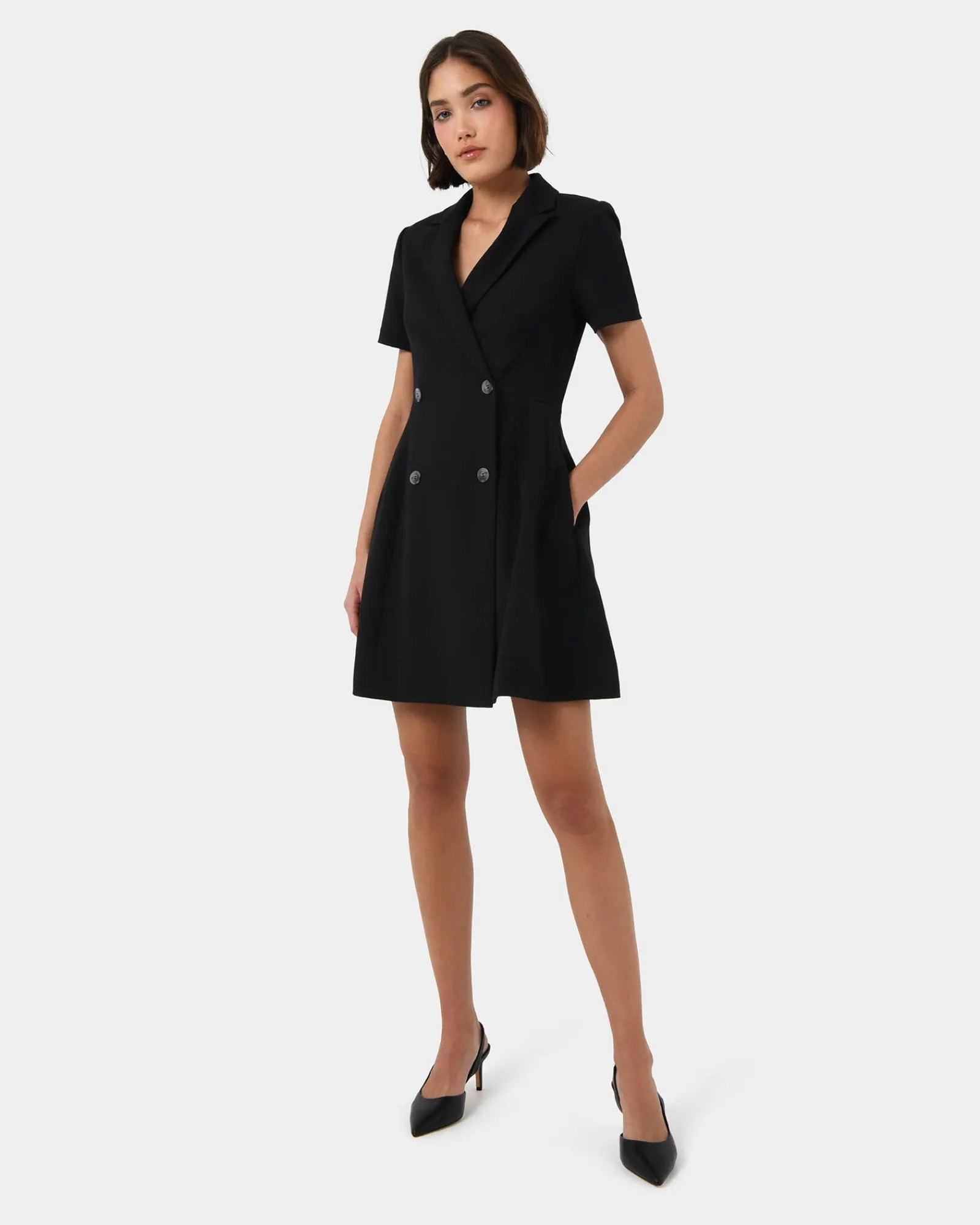 Forcast Chloe Suit Dress* Mini Dresses|Mini Dresses