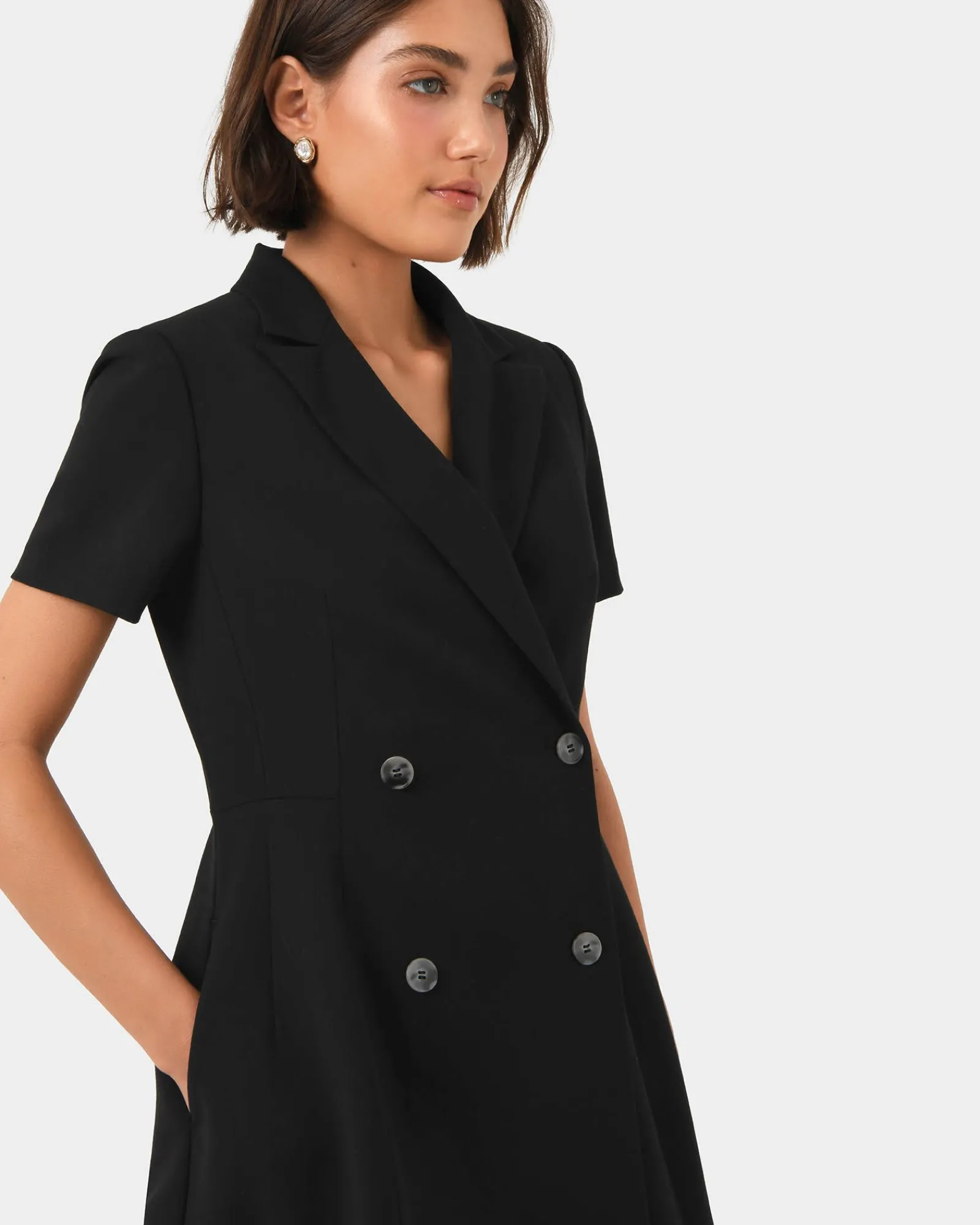 Forcast Chloe Suit Dress* Mini Dresses|Mini Dresses