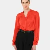 Forcast Claire V-neck Blouse* T-Shirts & Tops|Long Sleeve Tops