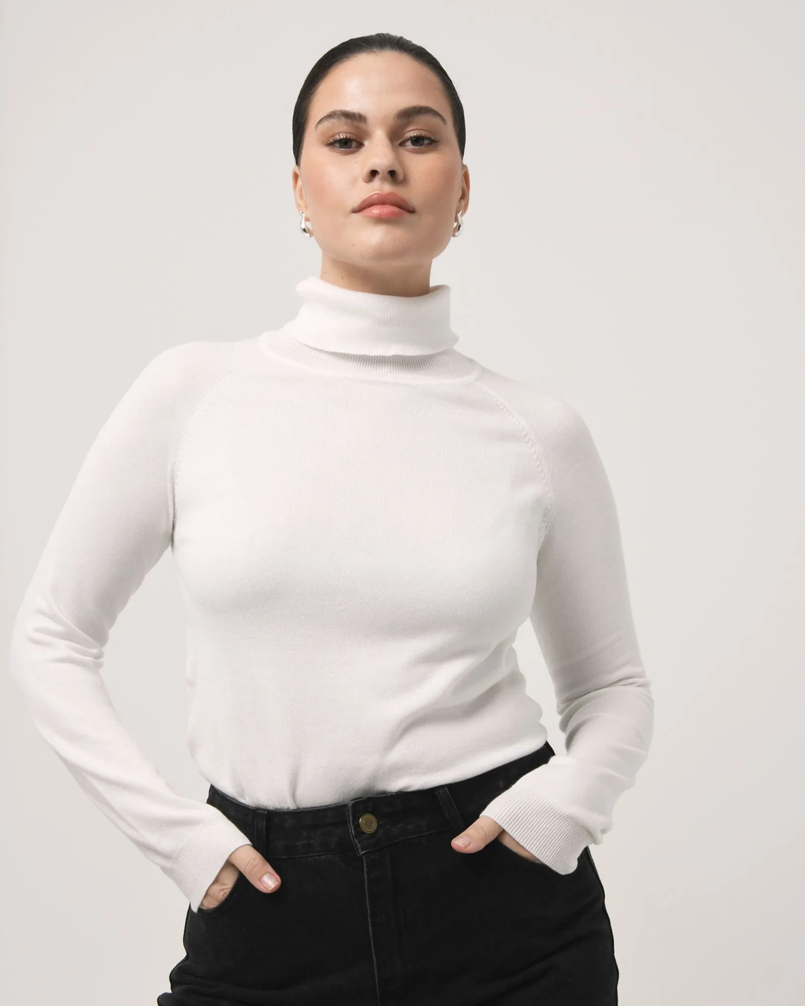 Forcast Clarisse Turtleneck Sweater* T-Shirts & Tops|Long Sleeve Tops