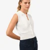 Forcast Collins Collar Knit Top* T-Shirts & Tops|Work Tops
