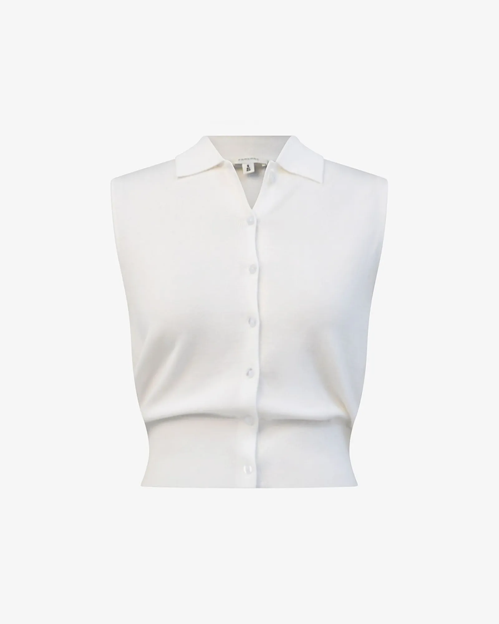 Forcast Collins Collar Knit Top* T-Shirts & Tops|Work Tops