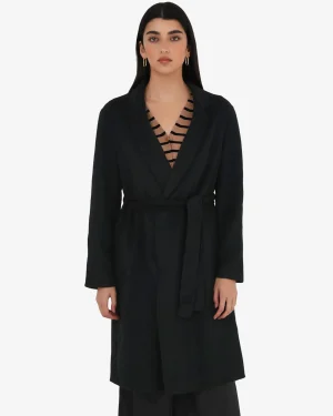 Forcast Collins Wool Blend Coat* Coats|Work Jackets