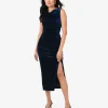 Forcast Cory Drape Midi Dress* Midi Dresses|Midi Dresses