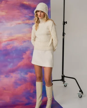 Forcast Cynthia Tweed Mini Skirt* Mini Skirts|Work Skirts