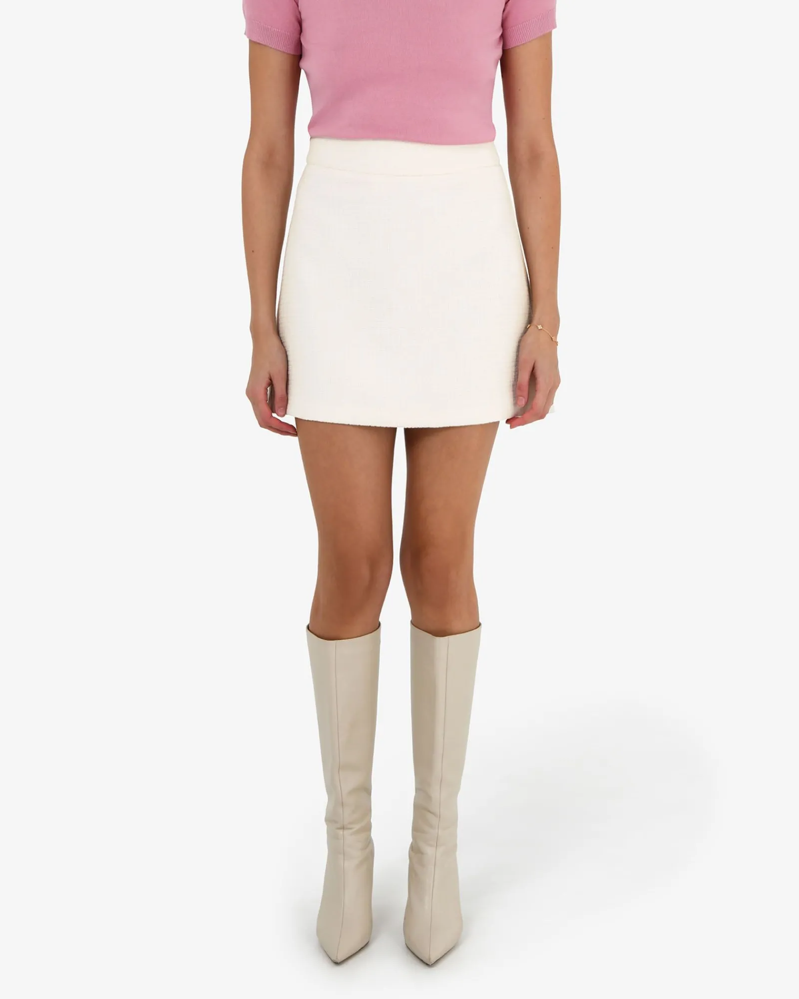 Forcast Cynthia Tweed Mini Skirt* Mini Skirts|Work Skirts