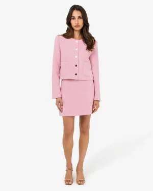 Forcast Cynthia Tweed Mini Skirt* Mini Skirts|Work Skirts