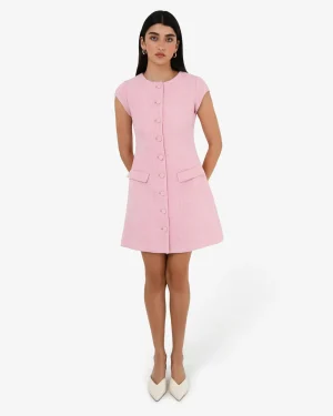 Forcast Cynthia Tweed Short Dress* Mini Dresses|Mini Dresses