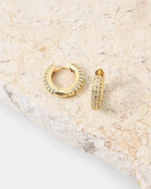 Forcast Daliah 16k Plated Earring* Earrings