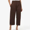 Forcast Dallas Barrel Leg Pants* Cropped Pants|High-Waisted Pants