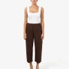 Forcast Dallas Barrel Leg Pants* Cropped Pants|High-Waisted Pants