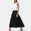 Forcast Deb Cotton Midi Full Skirt* Conscious|Midi & Maxi Skirts