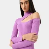 Forcast Destiny Cut Out Knit Dress* Midi Dresses|Midi Dresses
