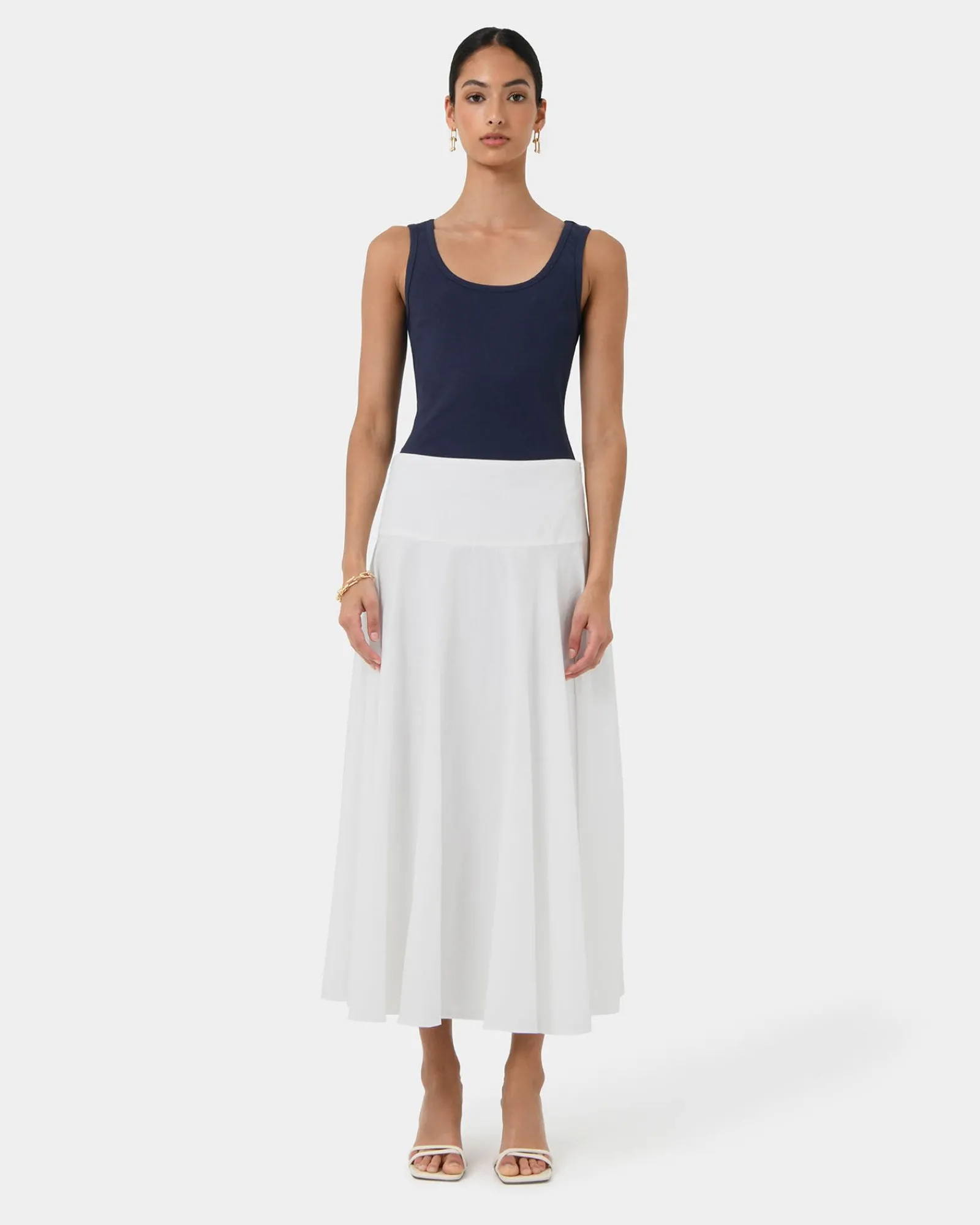 Forcast Devin Ribbed Singlet Top* T-Shirts & Tops|Work Tops