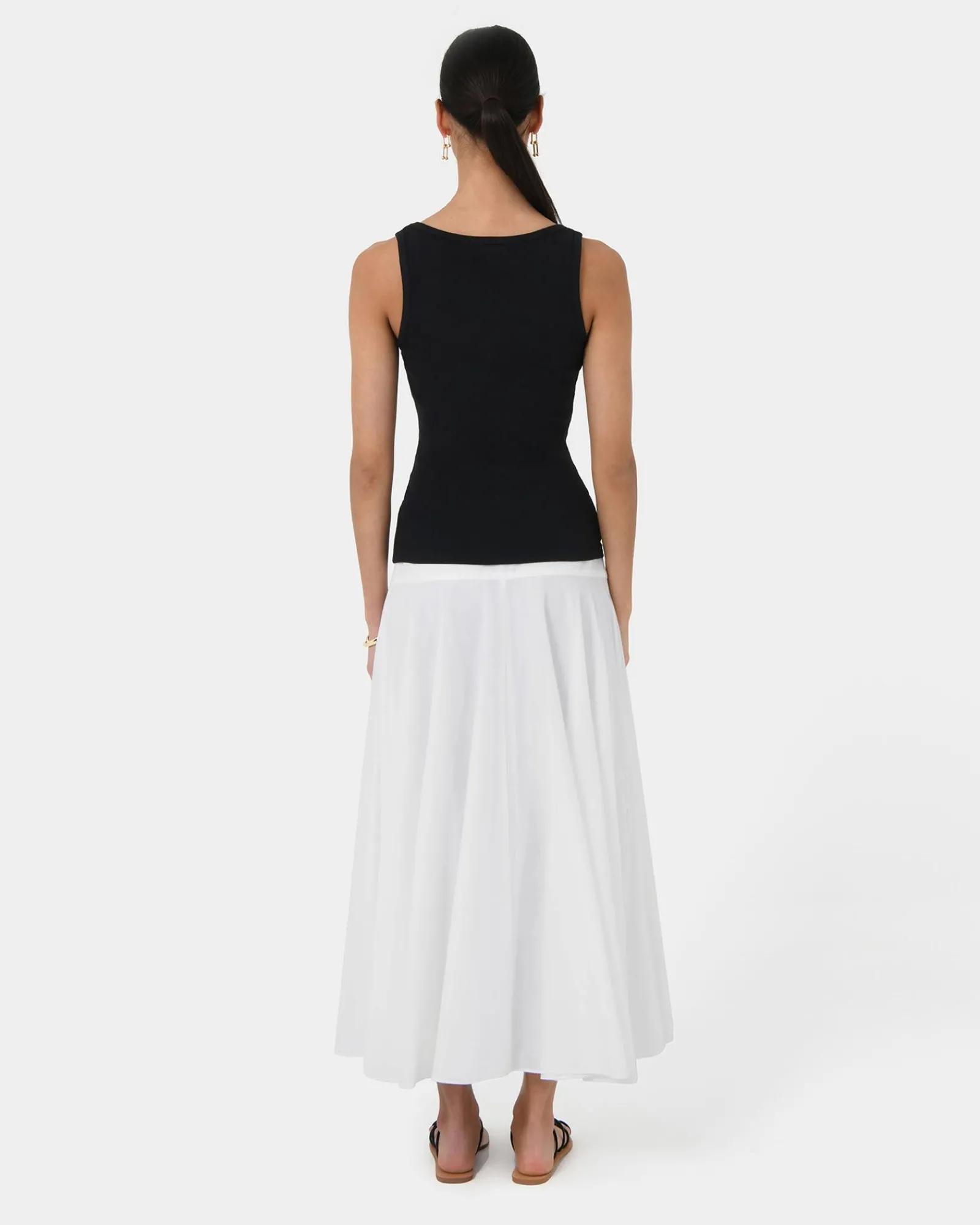 Forcast Devin Ribbed Singlet Top* T-Shirts & Tops|Work Tops